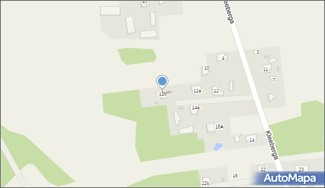 Jaktorów-Kolonia, Kleeberga, gen., 12b, mapa Jaktorów-Kolonia