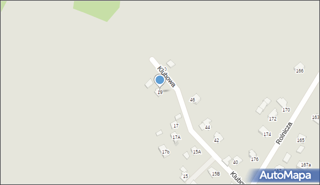 Jastrzębie-Zdrój, Klubowa, 19, mapa Jastrzębie-Zdrój