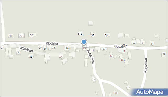 Kamieniec Ząbkowicki, Kłodzka, 15, mapa Kamieniec Ząbkowicki