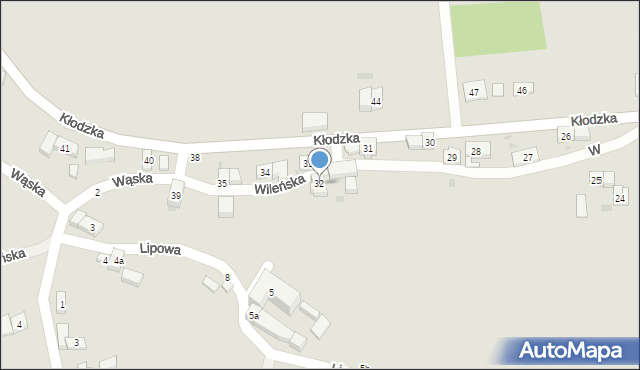 Kamieniec Ząbkowicki, Kłodzka, 32, mapa Kamieniec Ząbkowicki