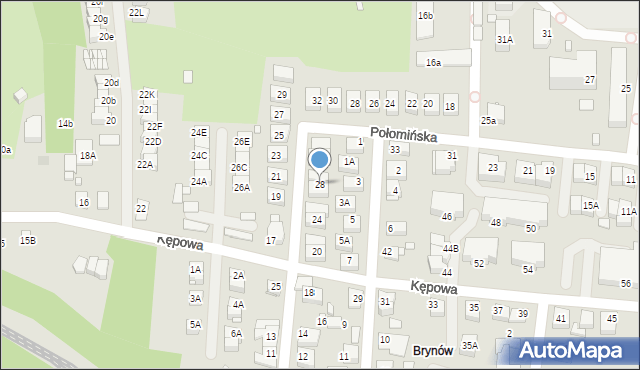 Katowice, Kluzika Kazimierza, 28, mapa Katowic