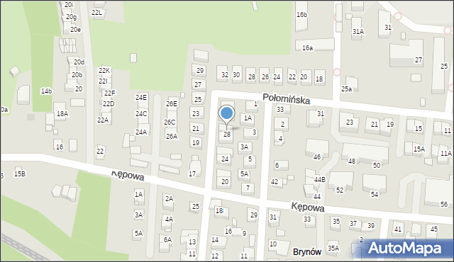 Katowice, Kluzika Kazimierza, 30, mapa Katowic