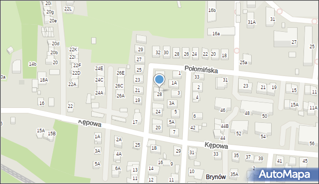 Katowice, Kluzika Kazimierza, 30, mapa Katowic