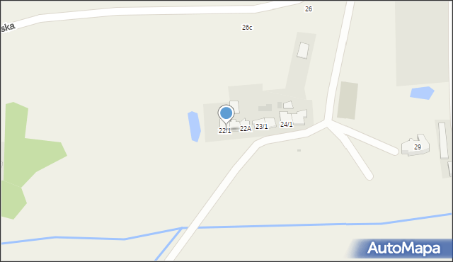 Kładno, Kładno, 22/1, mapa Kładno