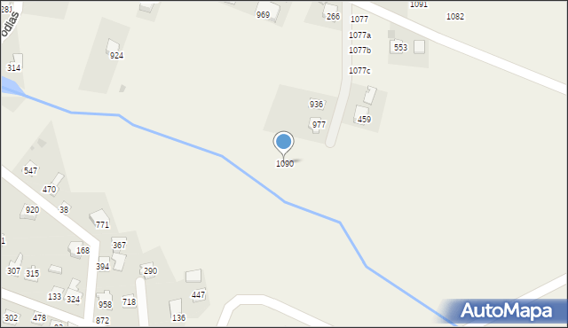Kłaj, Kłaj, 1090, mapa Kłaj