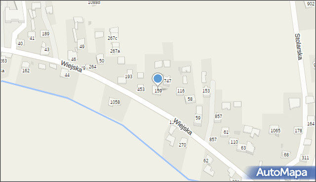 Kłaj, Kłaj, 159, mapa Kłaj