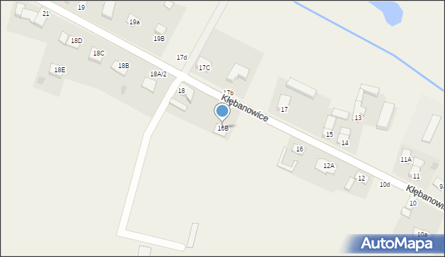 Kłębanowice, Kłębanowice, 16B, mapa Kłębanowice