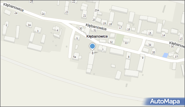 Kłębanowice, Kłębanowice, 6, mapa Kłębanowice