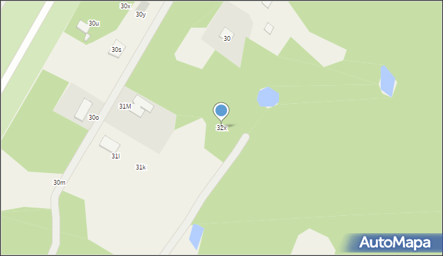 Klebark Mały, Klebark Mały, 32x, mapa Klebark Mały