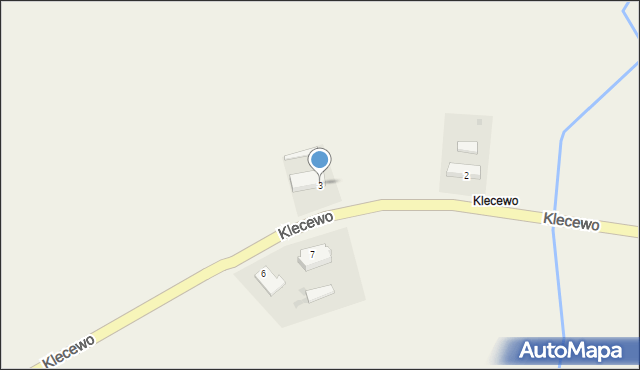 Klecewo, Klecewo, 3, mapa Klecewo