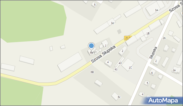 Klęcinko, Klęcinko, 6a, mapa Klęcinko