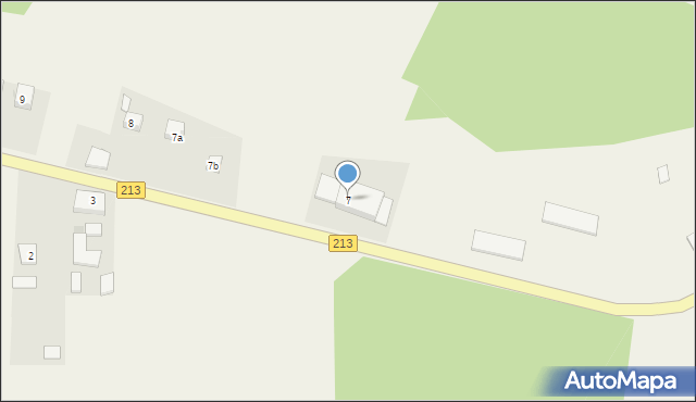 Klęcinko, Klęcinko, 7, mapa Klęcinko