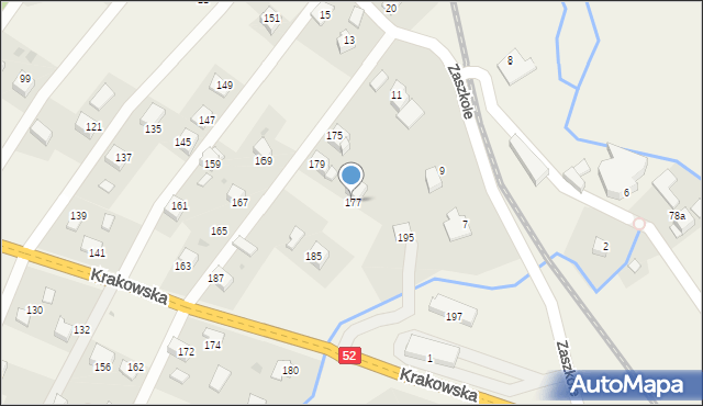 Klecza Dolna, Klecza Dolna, 294a, mapa Klecza Dolna