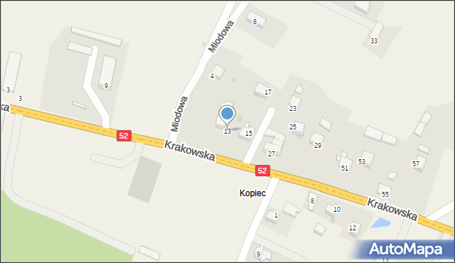 Klecza Dolna, Klecza Dolna, 299, mapa Klecza Dolna