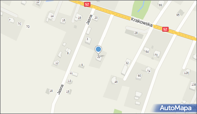 Klecza Dolna, Klecza Dolna, 306a, mapa Klecza Dolna