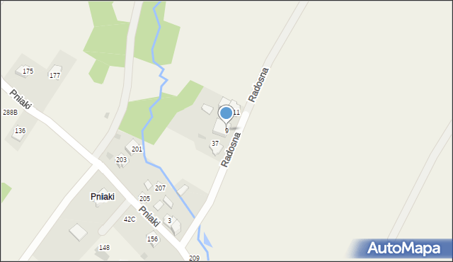 Klecza Dolna, Klecza Dolna, 36A, mapa Klecza Dolna