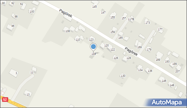 Klecza Górna, Klecza Górna, 66a, mapa Klecza Górna