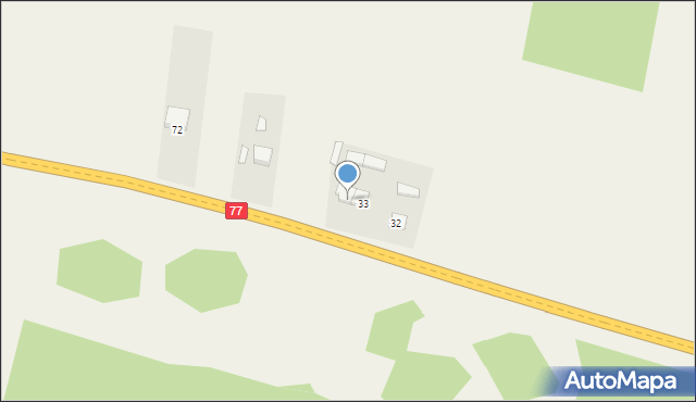 Kleczanów, Kleczanów, 33B, mapa Kleczanów