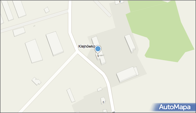 Klejnówko, Klejnówko, 9, mapa Klejnówko