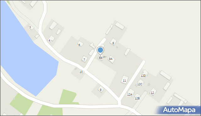 Klementowice, Klementowice, 8A, mapa Klementowice