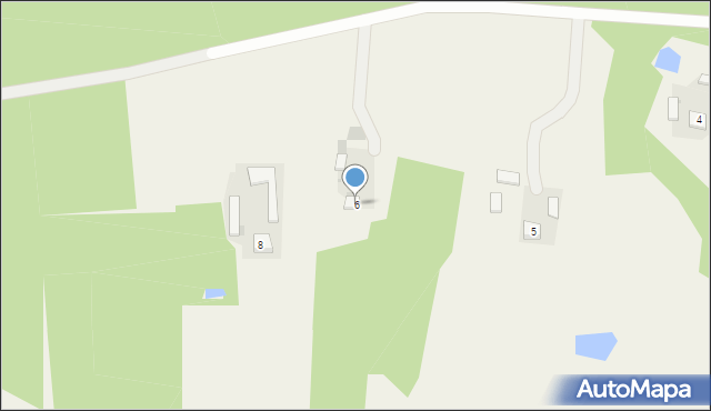 Klementynów, Klementynów, 6, mapa Klementynów