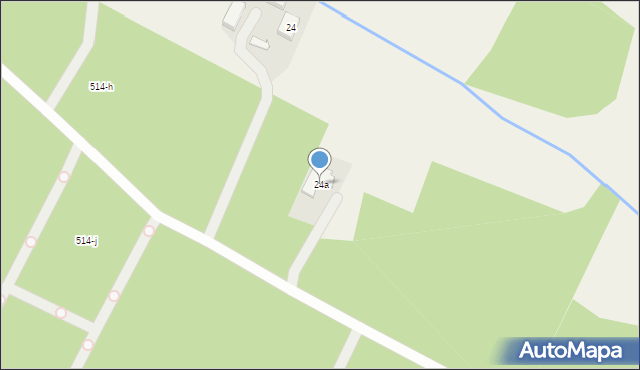 Klempicz, Klempicz, 24a, mapa Klempicz