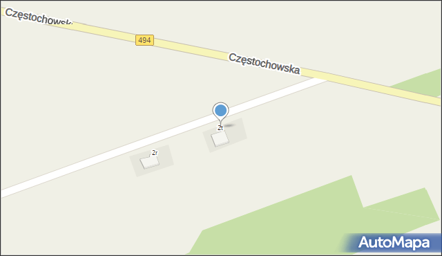 Klepaczka, Klepaczka, 2t, mapa Klepaczka