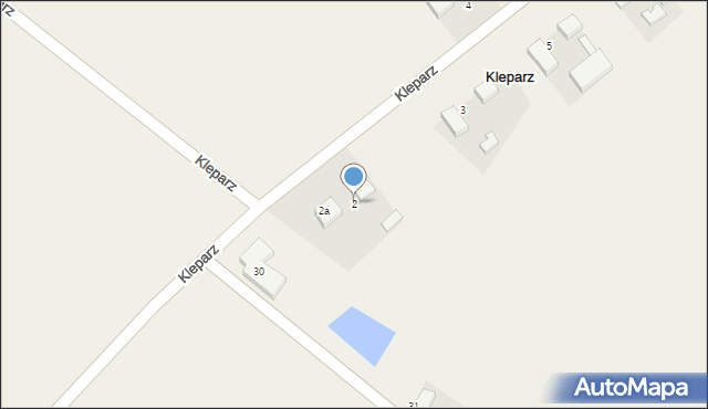 Kleparz, Kleparz, 2, mapa Kleparz