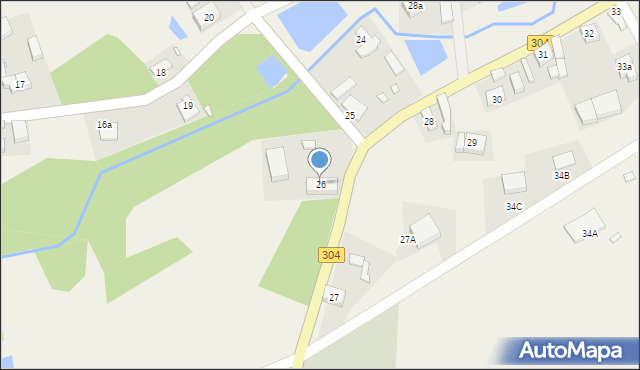 Klępsk, Klępsk, 26, mapa Klępsk