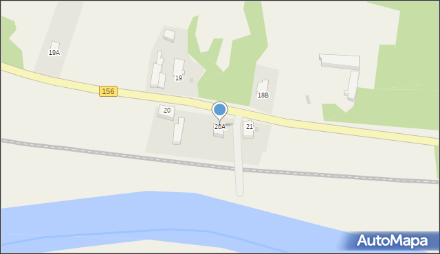 Klesno, Klesno, 20A, mapa Klesno