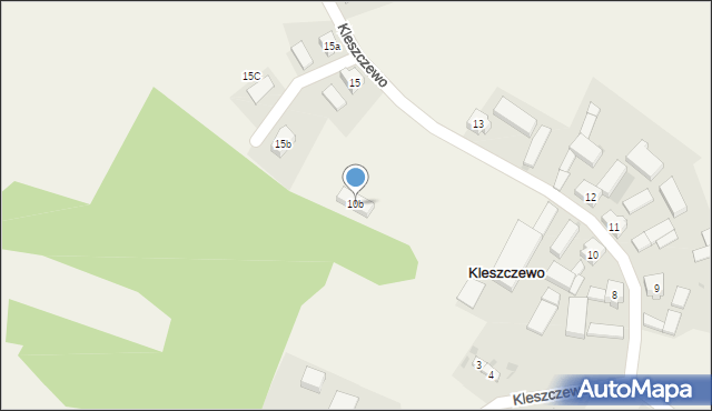 Kleszczewo, Kleszczewo, 10b, mapa Kleszczewo