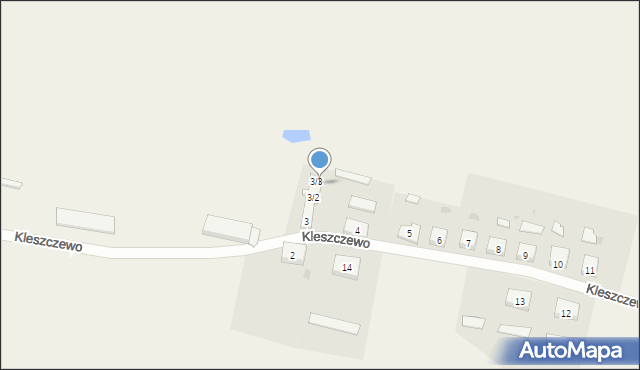 Kleszczewo, Kleszczewo, 33, mapa Kleszczewo