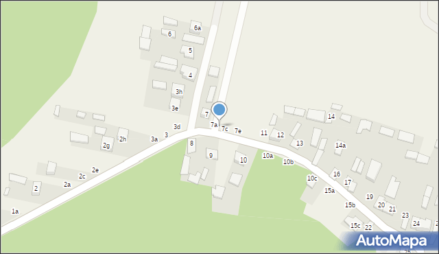 Kleszczówka, Kleszczówka, 7b, mapa Kleszczówka