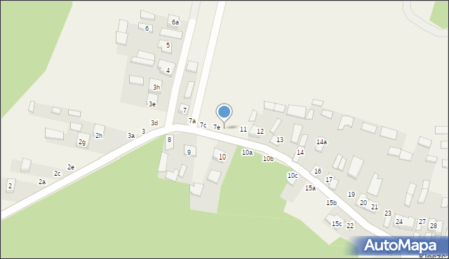 Kleszczówka, Kleszczówka, 7f, mapa Kleszczówka