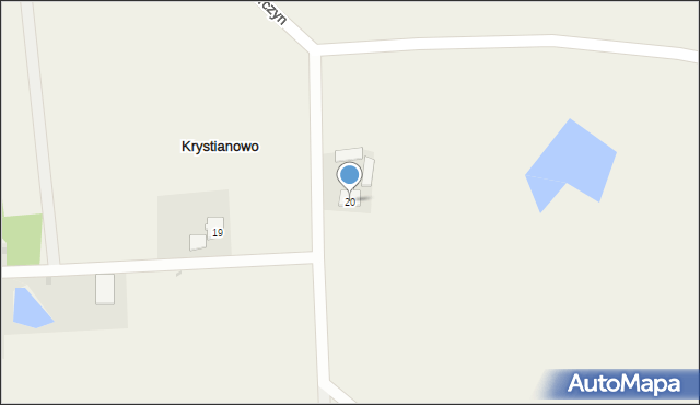 Kleszczyn, Kleszczyn, 20, mapa Kleszczyn