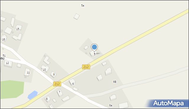 Kleszczyniec, Kleszczyniec, 5, mapa Kleszczyniec