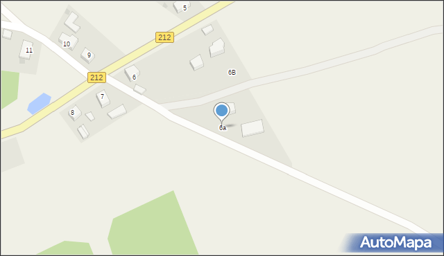 Kleszczyniec, Kleszczyniec, 6a, mapa Kleszczyniec