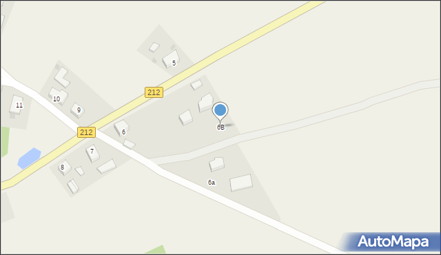 Kleszczyniec, Kleszczyniec, 6B, mapa Kleszczyniec