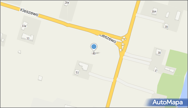 Kleszewo, Kleszewo, 60, mapa Kleszewo