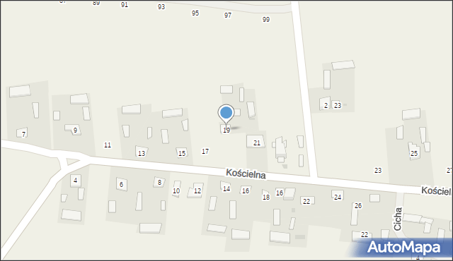 Klesztów, Klesztów, 19, mapa Klesztów