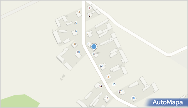 Klewianka, Klewianka, 11, mapa Klewianka