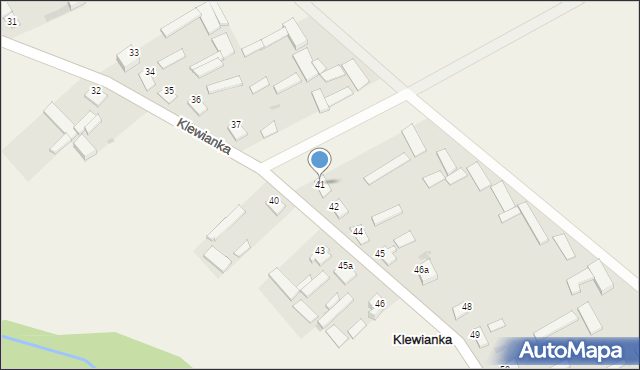 Klewianka, Klewianka, 41, mapa Klewianka