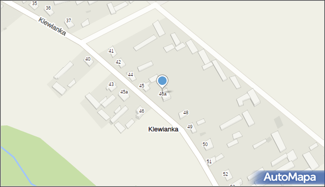 Klewianka, Klewianka, 46a, mapa Klewianka