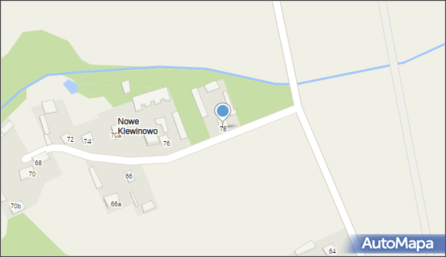 Klewinowo, Klewinowo, 78, mapa Klewinowo