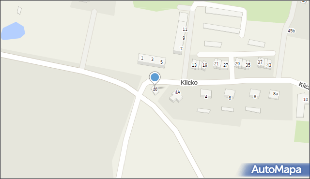 Klicko, Klicko, 46, mapa Klicko