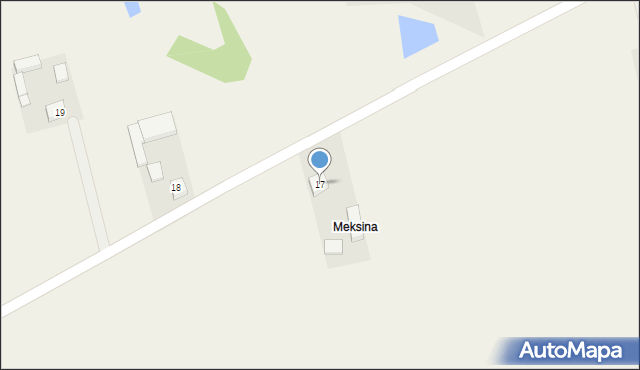 Kliczków-Kolonia, Kliczków-Kolonia, 17, mapa Kliczków-Kolonia