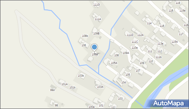 Klikuszowa, Klikuszowa, 106a, mapa Klikuszowa