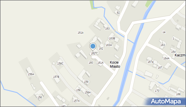 Klikuszowa, Klikuszowa, 161, mapa Klikuszowa