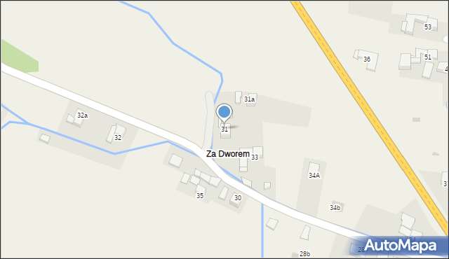 Klikuszowa, Klikuszowa, 31, mapa Klikuszowa