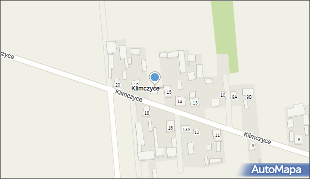 Klimczyce, Klimczyce, 17, mapa Klimczyce